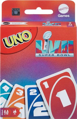 ボードゲーム 英語 アメリカ 海外ゲーム Mattel Games UNO NFL LVII Card Game for Kids, Adults, Family and Game Night with Special Touchdown Rule for 2-10 Playersボードゲーム 英語 アメリカ 海外ゲーム