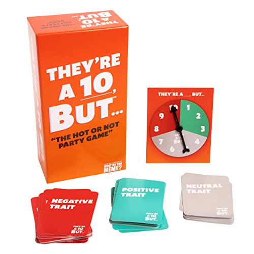 ボードゲーム 英語 アメリカ 海外ゲーム They 039 re a 10 But...The Hot or Not Party Game - Fun Card Games for Adults by What Do You Meme ボードゲーム 英語 アメリカ 海外ゲーム