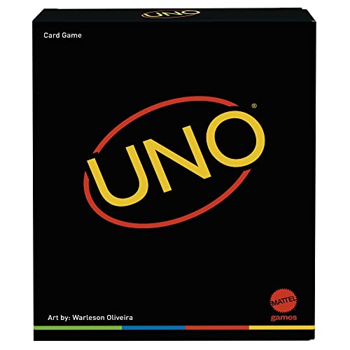 ボードゲーム 英語 アメリカ 海外ゲーム Mattel Games ??UNO Minimalista Card Game for Adults & Teens Unique Collectible Gift Featuring Designer Graphics by Warleson Olivieraボードゲーム 英語 アメリカ 海外ゲーム