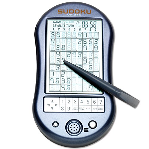 ボードゲーム 英語 アメリカ 海外ゲーム Bits and Pieces - Deluxe Sudoku Handheld Game - Electronic Pocket Size Sudoku Game LED Screen Great Gift - Measures 2-3/4 Wide x 4-3/4 Long x…