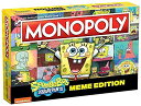 ボードゲーム 英語 アメリカ 海外ゲーム Monopoly Spongebob Squarepants Meme Edition | Based on Nick...
