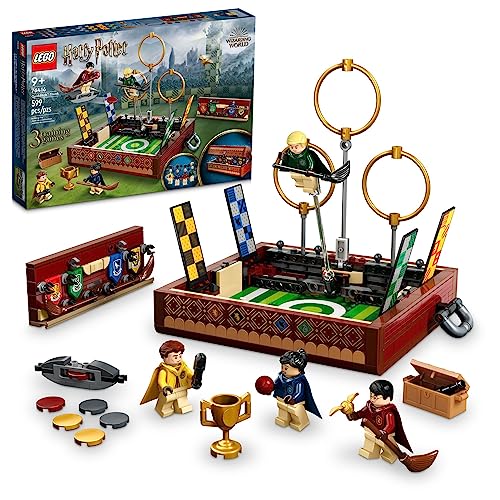 ボードゲーム 英語 アメリカ 海外ゲーム LEGO Harry Potter Quidditch Trunk 76416 Buildable Harry Potter Toy; Birthday Gift Idea for Kids Aged 9+; Open the Buildable Box to Reveal a Q…