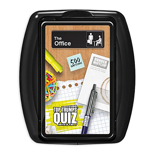 ボードゲーム 英語 アメリカ 海外ゲーム The Office - Top Trumps Quiz Game; Entertaining Trivia with Your Favorite Dunder Mifflin Characters Michael Scott, Jim, Pam, Dwight, and More | Family Fun for Ages 12 & upボードゲーム 英語 アメリカ 海外ゲーム