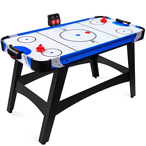 ボードゲーム 英語 アメリカ 海外ゲーム Best Choice Products 58in Mid-Size Arcade Style Air Hockey Table for Game Room, Home, Office w/ 2 Pucks, 2 Pushers, Digital LED Score Board, Powerful 12V Motor, Carrying Bagボードゲーム 英語 アメリカ 海外ゲーム