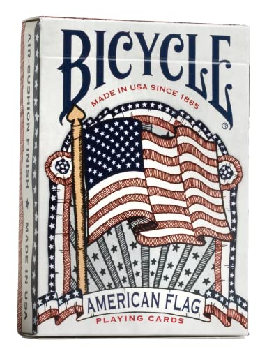 ボードゲーム 英語 アメリカ 海外ゲーム Bicycle American Flag Poker Size Standard Index Playing Cards - 1036202,10 years old and upボードゲーム 英語 アメリカ 海外ゲーム