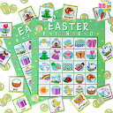 ボードゲーム 英語 アメリカ 海外ゲーム JOYIN 28 Players Easter Bingo Cards (5x5) for Easter Party ...
