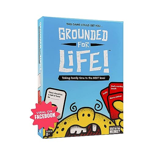 ボードゲーム 英語 アメリカ 海外ゲーム WHAT DO YOU MEME Grounded for Life - The Ultimate Family Night Game - Family Card Games for Kids and Adults Familyボードゲーム 英語 アメリカ 海外ゲーム