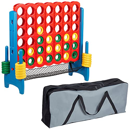 ܡɥ Ѹ ꥫ  ECR4Kids Jumbo 4-To-Score with Mesh Net and Carry Bag, Giant Game, Assortedܡɥ Ѹ ꥫ 