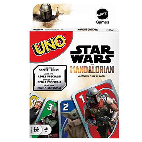 ボードゲーム 英語 アメリカ 海外ゲーム ?UNO Star Wars The Mandalorian, Themed Deck & Special Rule, Gift for Kid, Adult & Family Game Nights, Ages 7 Years Old & Up, HJR23ボードゲーム 英語 アメリカ 海外ゲーム