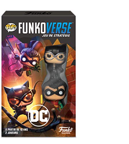 ボードゲーム 英語 アメリカ 海外ゲーム Funko Games Funkoverse DC Extension - Catwoman and Robin - 3'' (7.6 Cm) POP! - Light Strategy Board Game for Children & Adults (Ages 10+) - 2-4 Players - Collectable Vinyl Fiボードゲーム 英語 アメリカ 海外ゲーム