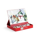ジグソーパズル 海外製 アメリカ Winter Friends Red 400 Piece 24 x 18 Paperboard Holiday Family Jigsaw Puzzleジグソーパズル 海外製 アメリカ