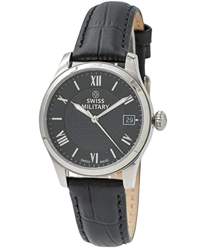 腕時計 ビクトリノックス スイス レディース，ウィメンズ Victorinox Swiss Military Womens Terragraph Black Dial Black Leather Band Watch 01.0521.309腕時計 ビクトリノックス スイス レディース，ウィメンズ