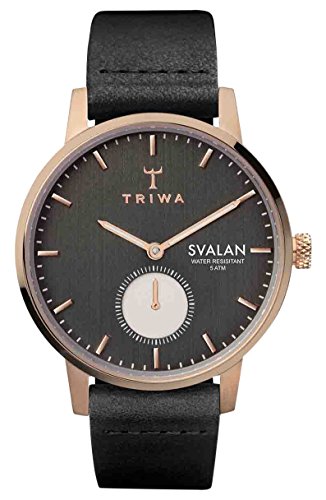 トリワ ビジネス腕時計 レディース 腕時計 トリワ メンズ 北欧 ヨーロッパ Triwa Svalan Quartz Black Dial Ladies Watch SVST101SS010114腕時計 トリワ メンズ 北欧 ヨーロッパ