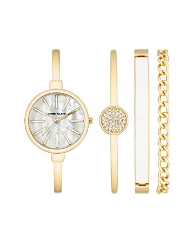 腕時計 アンクライン レディース Anne Klein Women's Bangle Watch and Bracelet Set, AK/1470腕時計 アンクライン レディース