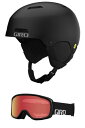 Xm[{[h EB^[X|[c COf [bpf AJf Giro Ledge MIPS Asian Fit Combo Pack Ski Helmet - Snowboarding Helmet with Matching Goggles Matte BlXm[{[h EB^[X|[c COf [bpf AJf
