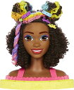 バービー バービー人形 Barbie Totally Hair Styling Doll Head & 20+ Accessories, Color Revea...
