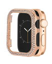 rv ANC fB[X Anne Klein Premium Crystal Bumper, Compatible with Apple Watch, Seamless Fit, Easy Installation, Bumper for Apple Watch (40mm, Rose Gold)rv ANC fB[X