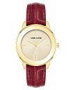 腕時計 アンクライン レディース Anne Klein Women's Croco-Grain Patterned Faux Leather Strap Watch腕時計 アンクライン レディース