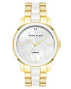 rv ANC fB[X Anne Klein Women's Genuine Diamond Dial Ceramic Bracelet Watch, AK/4120rv ANC fB[X