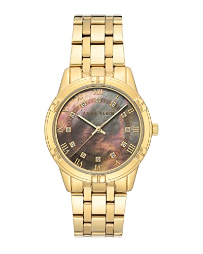 腕時計 アンクライン レディース Anne Klein Women's Solar Powered Premium Crystal Accented Bracelet Watch腕時計 アンクライン レディース