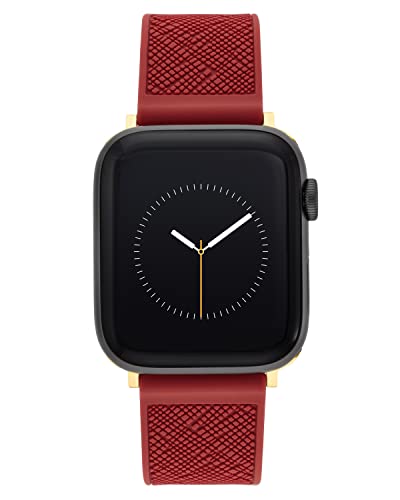 腕時計 アンクライン レディース Anne Klein Silicone Fashion Band for Apple Watch Secure, Adjustable, Apple Watch Band Replacement, Fits Most Wrists腕時計 アンクライン レディース