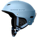 Xm[{[h EB^[X|[c COf [bpf AJf OutdoorMaster Kelvin Ski Helmet - Snowboard Helmet for Men, Women & Youth (Gray Blue,XL)Xm[{[h EB^[X|[c COf [bpf AJf