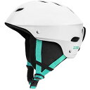 Xm[{[h EB^[X|[c COf [bpf AJf OutdoorMaster Kelvin Ski Helmet - Snowboard Helmet for Men, Women & Youth (White+Teal,S)Xm[{[h EB^[X|[c COf [bpf AJf