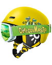 スノーボード ウィンタースポーツ 海外モデル ヨーロッパモデル アメリカモデル OutdoorMaster Kids Ski Helmet and Goggles Set, Snowboard Helmet, Durable PC Shell EPS Foam, Snow Hスノーボード ウィンタースポーツ 海外モデル ヨーロッパモデル アメリカモデル