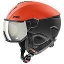 Xm[{[h EB^[X|[c COf [bpf AJf uvex Instinct Visor - Adjustable ski & Snowboard Helmet with Integrated Visor for Women & Men - FierXm[{[h EB^[X|[c COf [bpf AJf