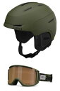 Xm[{[h EB^[X|[c COf [bpf AJf Giro Neo MIPS Combo Pack Ski Helmet - Snowboarding Helmet with Matching Goggles Matte Trail Green/TrXm[{[h EB^[X|[c COf [bpf AJf