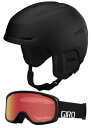 Xm[{[h EB^[X|[c COf [bpf AJf Giro Neo MIPS Combo Pack Ski Helmet - Snowboarding Helmet with Matching Goggles Matte Black/Black WoXm[{[h EB^[X|[c COf [bpf AJf