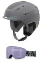 Xm[{[h EB^[X|[c COf [bpf AJf Giro Tenaya Spherical Combo Pack Ski Helmet - Snowboarding Helmet with Matching Goggles Matte CharcoXm[{[h EB^[X|[c COf [bpf AJf