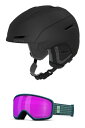 Xm[{[h EB^[X|[c COf [bpf AJf Giro Avera MIPS Combo Pack Ski Helmet - Snowboarding Helmet with Matching Goggles Matte Black/SequenXm[{[h EB^[X|[c COf [bpf AJf