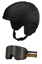 Xm[{[h EB^[X|[c COf [bpf AJf Giro Neo MIPS Asian Fit Combo Pack Ski Helmet - Snowboarding Helmet with Matching Goggles Matte BlacXm[{[h EB^[X|[c COf [bpf AJf