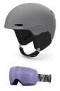 Xm[{[h EB^[X|[c COf [bpf AJf Giro Owen Spherical Combo Pack Ski Helmet - Snowboarding Helmet with Matching Goggles Matte CharcoalXm[{[h EB^[X|[c COf [bpf AJf