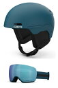 Xm[{[h EB^[X|[c COf [bpf AJf Giro Owen Spherical Combo Pack Ski Helmet - Snowboarding Helmet with Matching Goggles Matte Harbor BXm[{[h EB^[X|[c COf [bpf AJf
