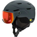 Xm[{[h EB^[X|[c COf [bpf AJf SMITH Unisex Survey MIPS Snow Sport Helmet - Matte Slate (ChromaPop Everyday Red Mirror) | SmallXm[{[h EB^[X|[c COf [bpf AJf