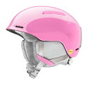 Xm[{[h EB^[X|[c COf [bpf AJf SMITH Glide Jr.. MIPS Snow Helmet in Flamingo, Size Youth MediumXm[{[h EB^[X|[c COf [bpf AJf