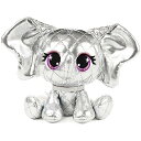 ガンド GUND ぬいぐるみ リアル お世話 GUND Spin Master P.Lushes Designer Fashion Pets Ella L’Phante Elephant Limited Edition Premium Stuffed Animal Soft Plush with Glitter Sparkle, Silver, 6”ガンド GUND ぬいぐるみ リアル お世話