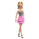 バービー バービー人形 Barbie Fashionistas Doll #213, Blonde with Striped Top Wearing Remov...