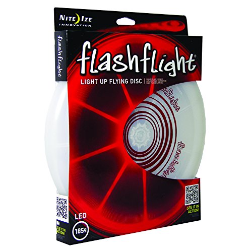 ボードゲーム 英語 アメリカ 海外ゲーム Nite Ize Flashflight Light Up Flying Disc - Family Game Night Fly Disc Toy- LED Disc with Replaceable Batteries - Family Game Night Accessori…