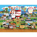 ジグソーパズル 海外製 アメリカ Kellogg 039 s 1000 PC Jigsaw Puzzles - Hot Air Balloon Celebrationジグソーパズル 海外製 アメリカ