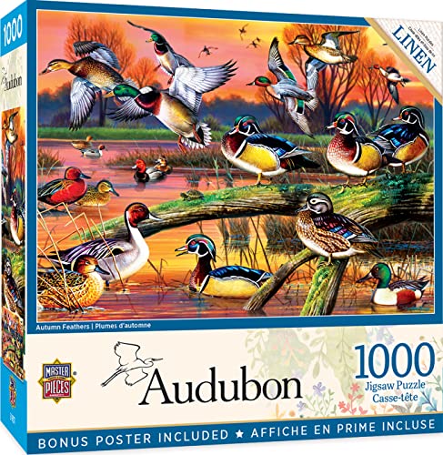 ジグソーパズル 海外製 アメリカ Masterpieces 1000 Piece Jigsaw Puzzle For Adults, Family, Or Kids - Autumn Feathers - 19.25"x26.75"ジグソーパズル 海外製 アメリカ