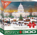 ジグソーパズル 海外製 アメリカ EuroGraphics Christmas at The Capitol by Carol Dyer 300-Piece P...