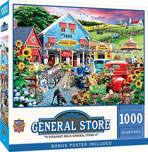 ジグソーパズル 海外製 アメリカ MasterPieces 1000 Piece Jigsaw Puzzle For Adults, Family, Or Kids - Pleasant Hills General Store - 19.25"x26.75"ジグソーパズル 海外製 アメリカ