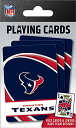 ボードゲーム 英語 アメリカ 海外ゲーム MasterPieces - NFL Playing Cards, Officially Licensed Houston Texans Football Deck, Family Games for Adults and Kids, Standard Indexボードゲーム 英語 アメリカ 海外ゲーム