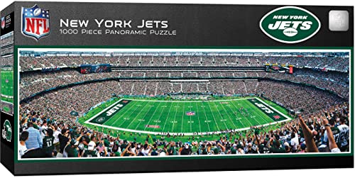 ジグソーパズル 海外製 アメリカ Masterpieces 1000 Piece Sports Jigsaw Puzzle - NFL New York Jets Center View Panoramic - 13"x39"ジグソーパズル 海外製 アメリカ