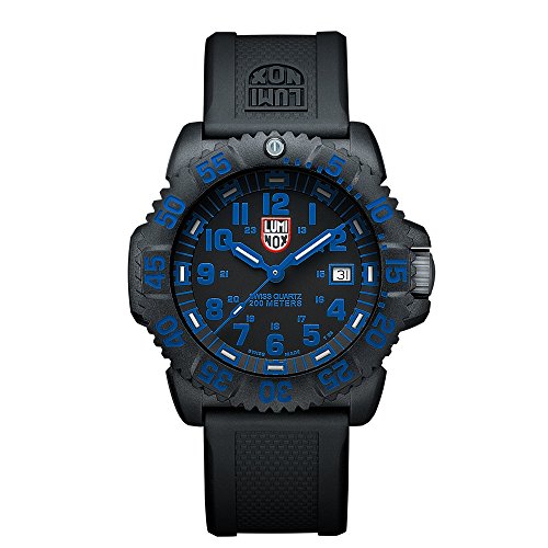 腕時計 ルミノックス アメリカ海軍SEAL部隊 ミリタリーウォッチ メンズ Luminox Mens Watch Evo Navy Seals Colormark Black Blue (XS.3053 Series) - 200 Meter Water Resistant Day Date Indicat腕時計 ルミノックス アメリカ海軍SEAL部隊 ミリタリーウォッチ メンズ