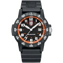 腕時計 ルミノックス アメリカ海軍SEAL部隊 ミリタリーウォッチ メンズ Luminox Leatherback SEA Turtle Giant Outdoor Watch, 44 mm | Black|White|Orange | 10ATM腕時計 ルミノックス アメリカ海軍SEAL部隊 ミリタリーウォッチ メンズ