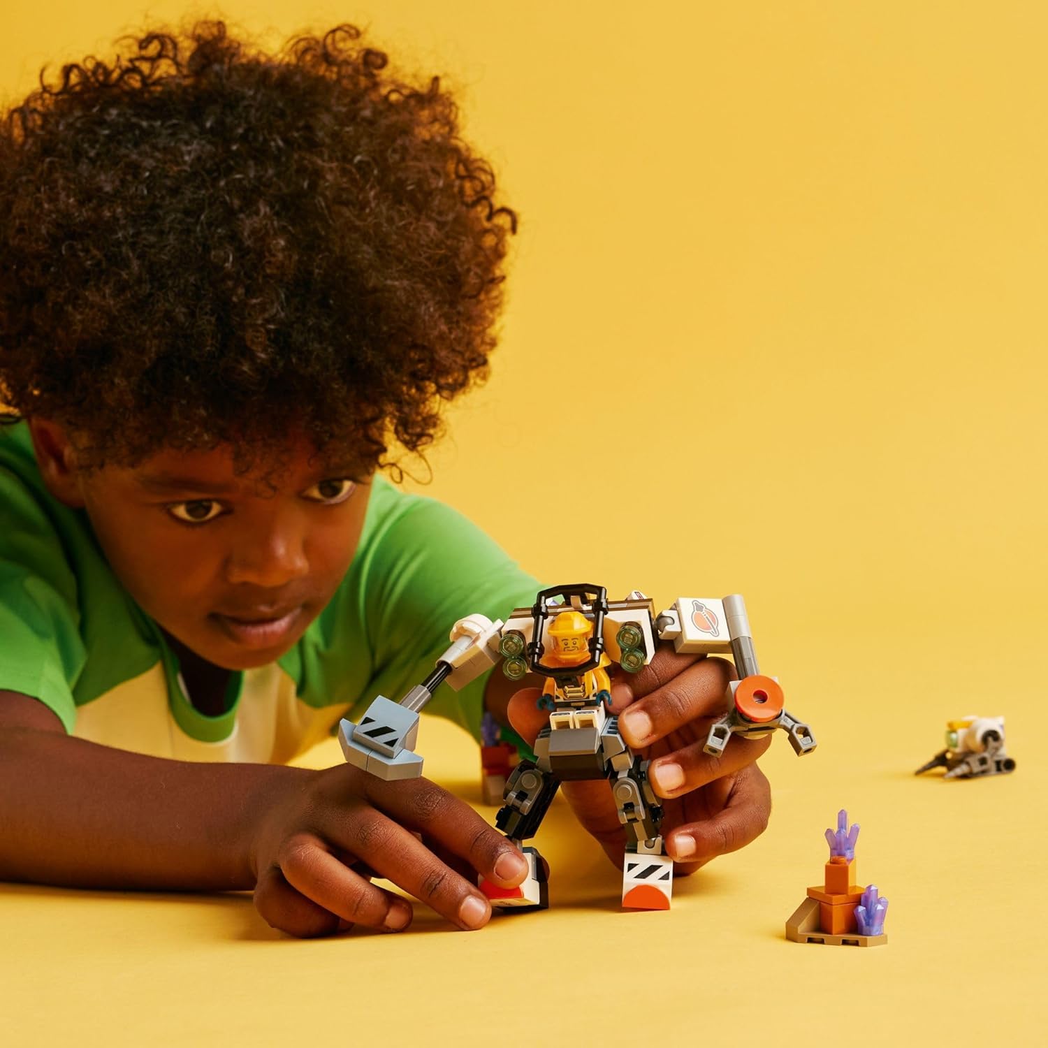 レゴ LEGO City Space Construction Mech Suit Building Set, Fun Space Toy for Kids Ages 6 and Up, Space Gift Idea for Boys and Girls Who Love Imaginative Play, Includes Pilot Minifigure and Robot Toy, 60428レゴ 2